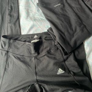 ADIDAS CLIMAWARM LEGGINGS - BLACK